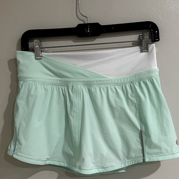 Lululemon Mint Green Athletic Skort Vintage - Picture 1 of 5
